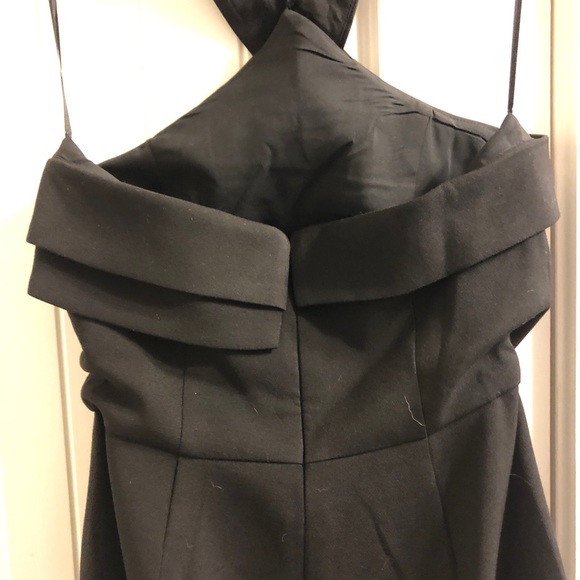 Adelyn Rae Asymmetric Halter Dress - Picture 5 of 6